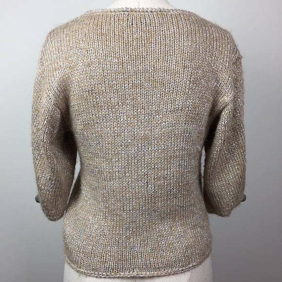 Vintage Marled Embellished Sweater - Picture 5 of 8